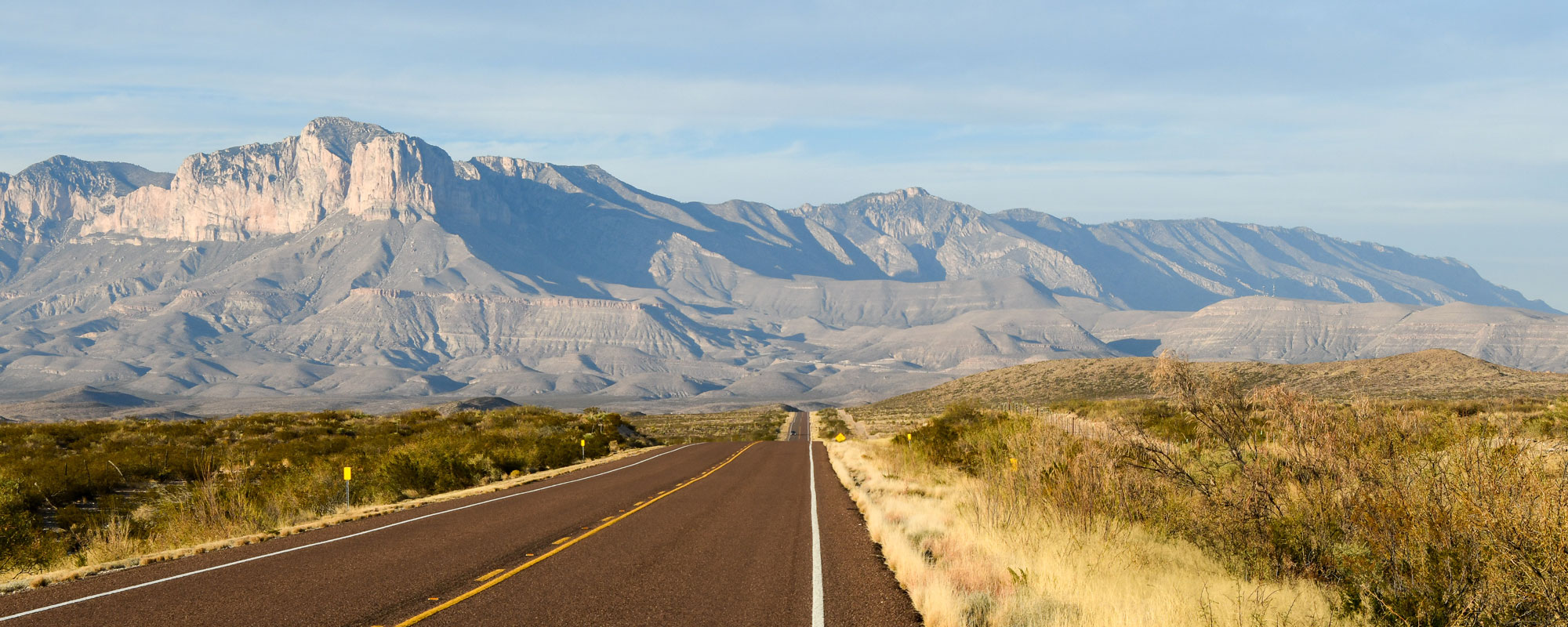Views From The Road To Guadalupe Mountains National Park